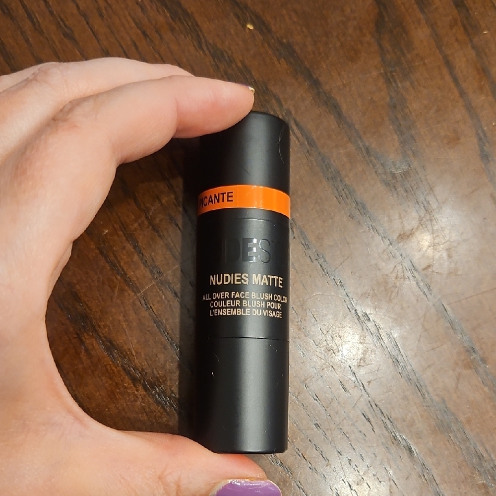 NUDESTIX Nudies Matte Blush Stick - Vibrant Orange